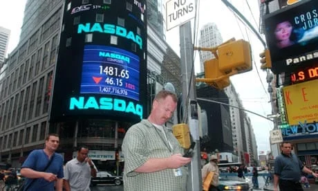 Nasdaq building at 43rd Street and Broadway, New York, 2011