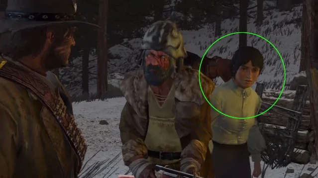 Tanner's Reach 雪地里的三个人