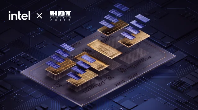 Intel Hot Chips 2026 chip-package render