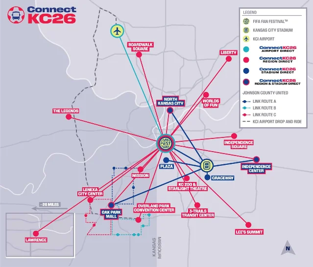 ConnectKC26 service map