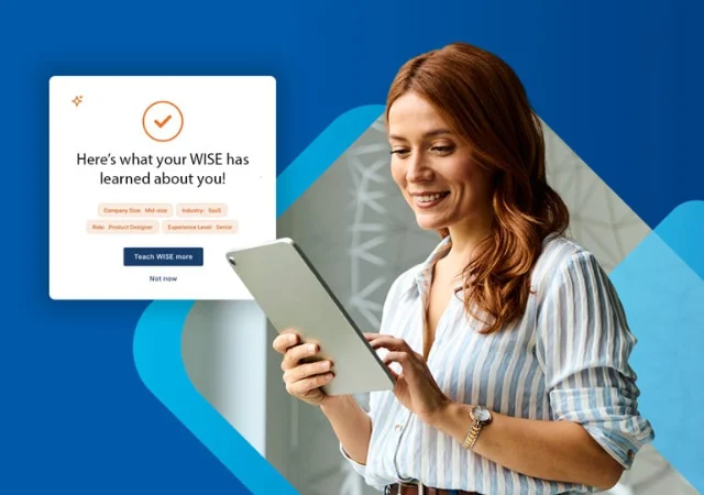 Business owner using Paychex WISE AI platform — splash image from the May 2026 announcement