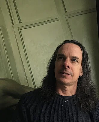 Phil Hale, the artist who painted the book's cover