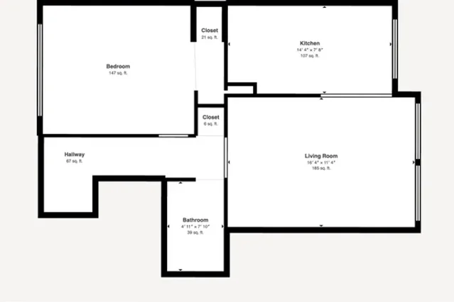 South Van Ness 1BR unit