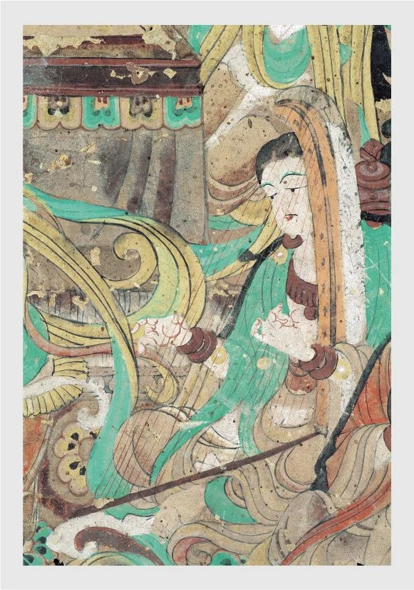 箜篌局部