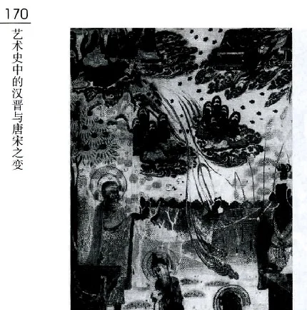 莫高窟第335窟北壁维摩诘经变局部
