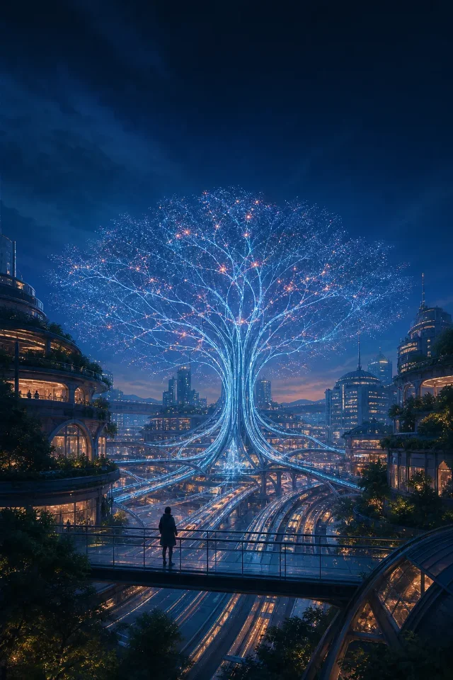 When AI Becomes the City