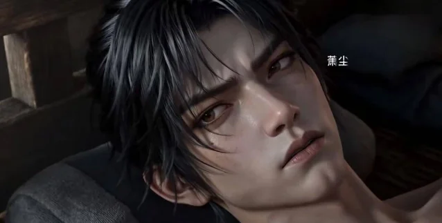 《少夫人来自东北 2》 AI-animated xianxia character 萧尘 from the Hongguo June 9 chart coverage