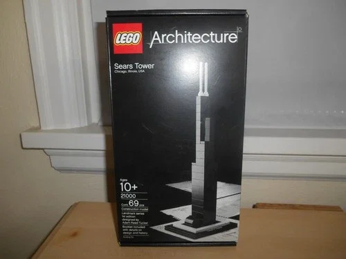 eBay 上出现的 LEGO Architecture Sears Tower 21000 封盒图