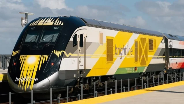 Aventura Brightline Station 是迈阿密比赛日接驳枢纽之一