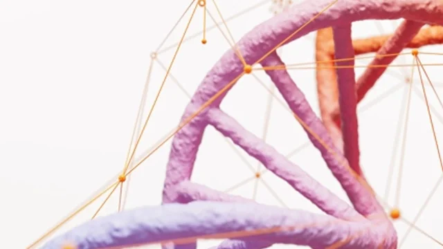 GSK 公告页所配的 DNA 与科技影像