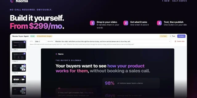 Naoma V2 Super Agent 编辑器界面截图