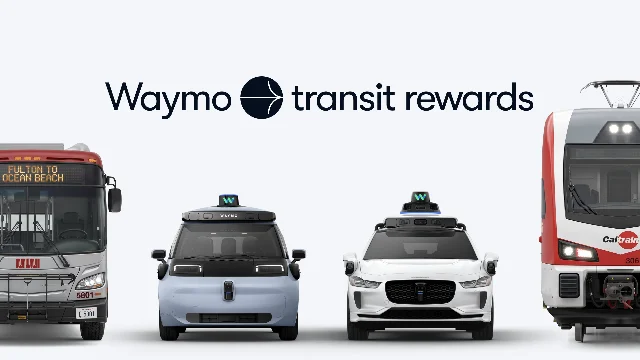 Waymo transit rewards 官方主视觉