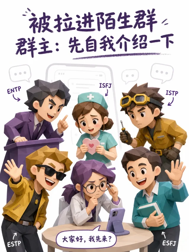被临时拉进陌生群，群主说「大家自我介绍一下」