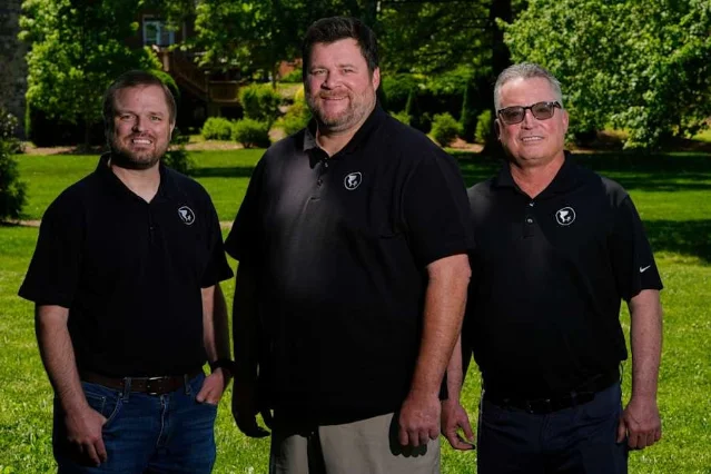 Andrew Leeper, Will Minkoff and Tom Johnstone of Nashville Severe Weather
