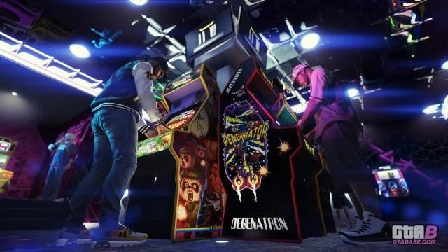 Retro Arcade interior