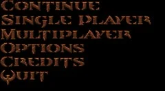 Three-Quake menu asset