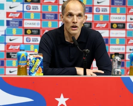 Thomas Tuchel at England squad press conference