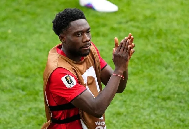 Alphonso Davies missed Canada's opener