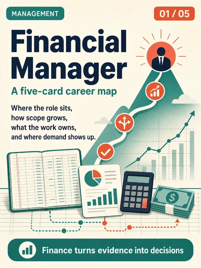 Financial Manager career map