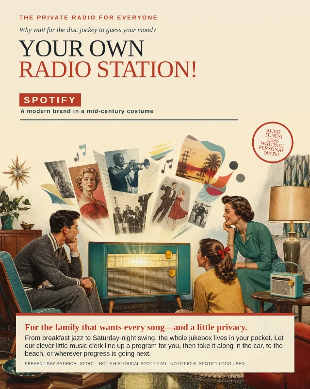 Spotify, with a hi-fi knob: your own radio station in 1962