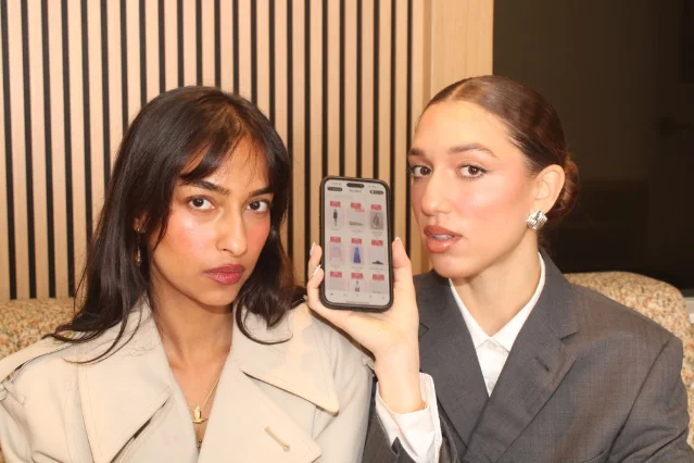 The Mall founders CEO Sreya Halder and COO Ellie Konsker