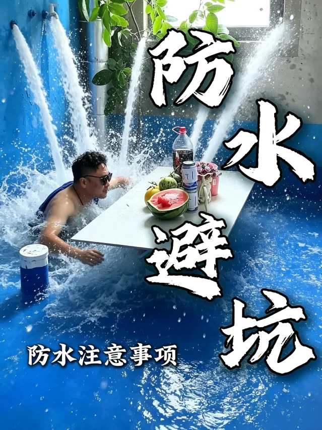 装修防水避坑公开笔记配图