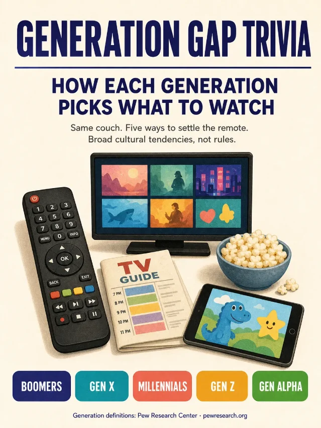 How Each Generation Picks What to Watch