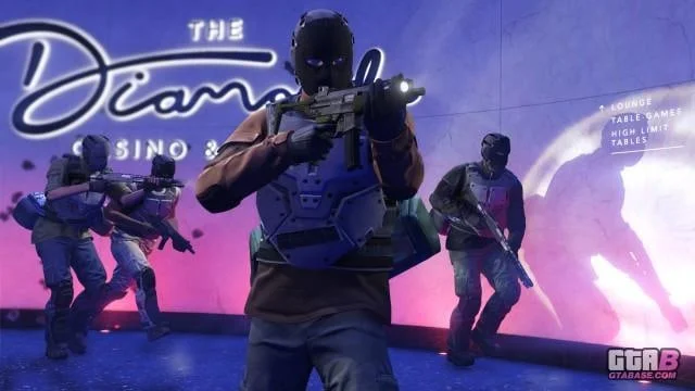 Diamond Casino Heist promo art
