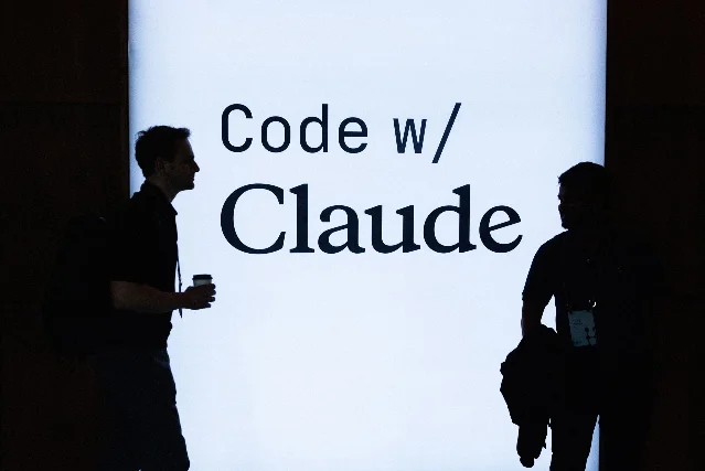 The Claude Fable 5 launch event in London, May 2026