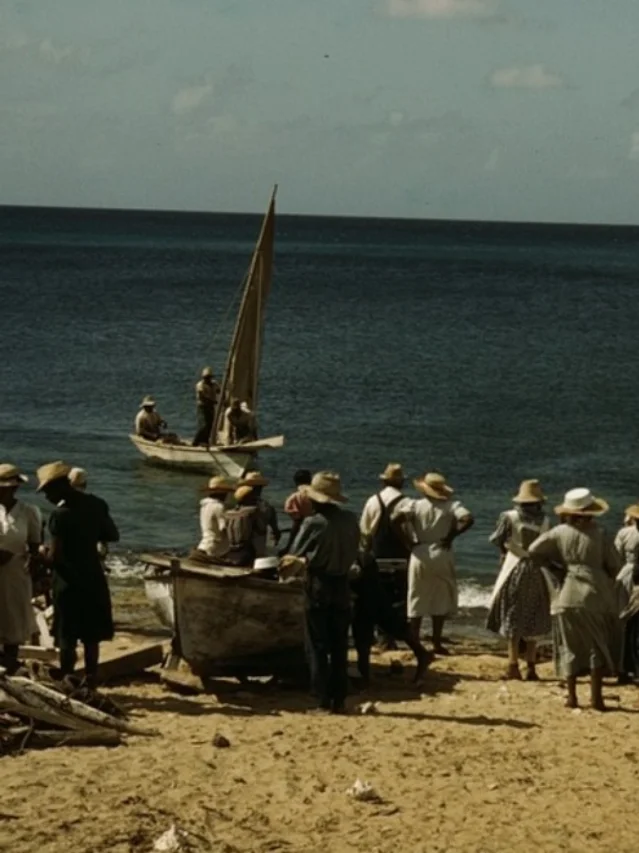 Housewives Waiting for the Fishing Boats