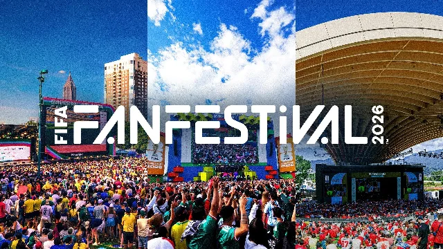 FIFA Fan Festival官方发布的访客量主题图