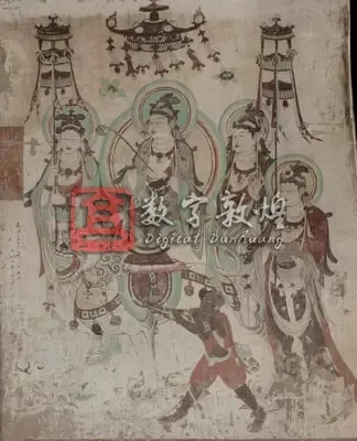 第 103 窟东壁文殊菩萨一侧