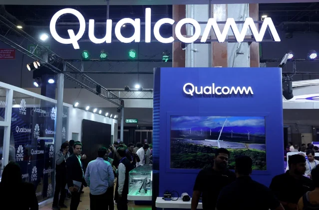Qualcomm 在印度 AI Impact Summit 展台