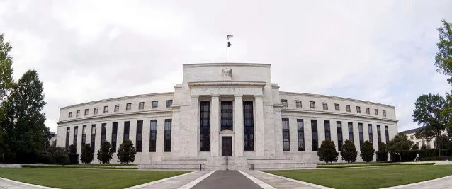 The Federal Reserve building in Washington, D.C.