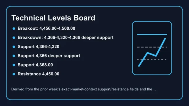 XAUUSD key decision zones for the week of June 1–5, 2026 — support, resistance, breakout levels annotated