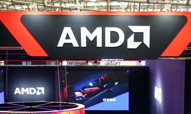 AMD chip at ChinaJoy entertainment expo in Beijing — AMD is now Citi's top GPU pick for Meta workloads