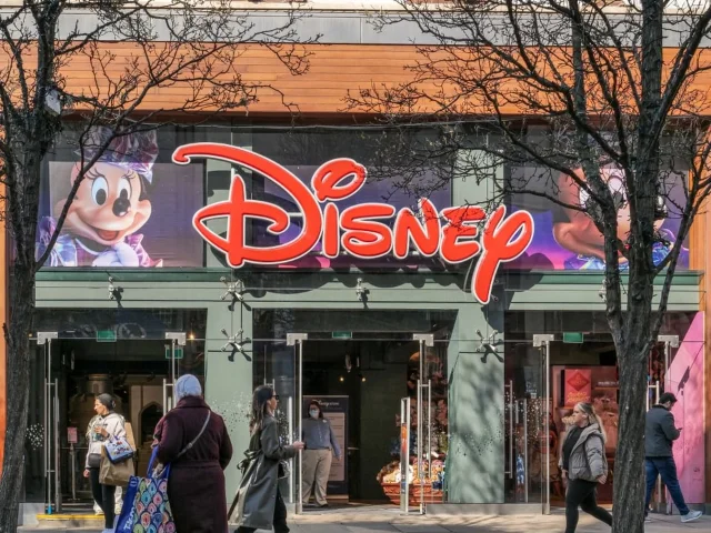 Disney 门店外景