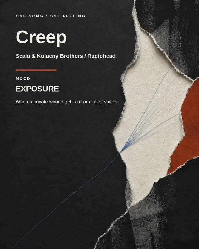 Creep: when shame becomes a choir