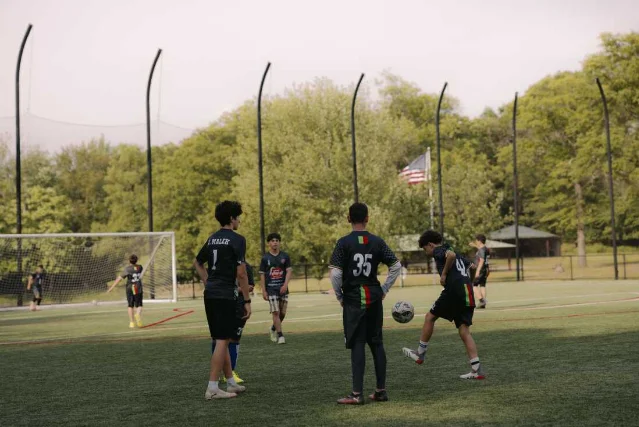 Palestino Soccer Academy evening practice