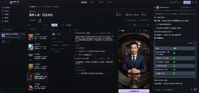 ArcReel 的项目工作台