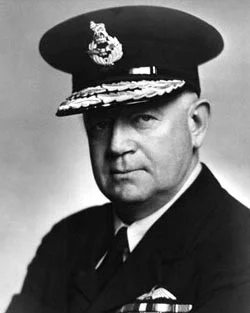 Official RAAF portrait of Air Vice-Marshal Stanley Goble in uniform