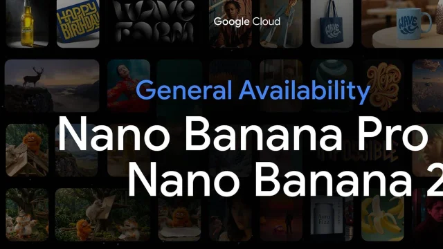 Google Cloud Nano Banana 2 / Pro 正式上线宣传图