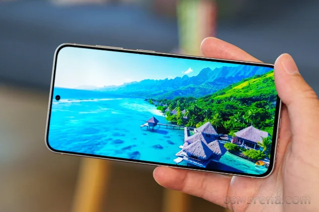 Galaxy S26 FE 屏幕显示实拍