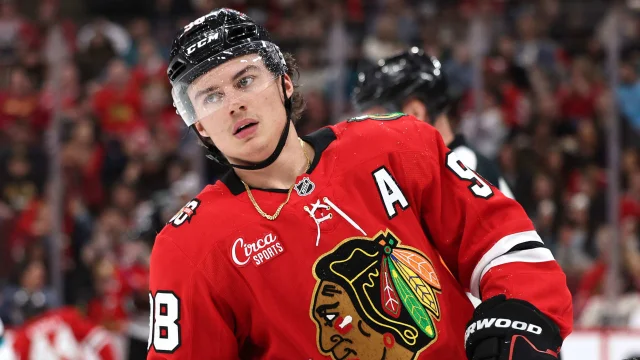 Connor Bedard of the Chicago Blackhawks