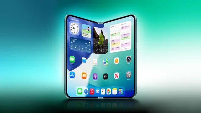 iPhone Ultra foldable iPhone concept render