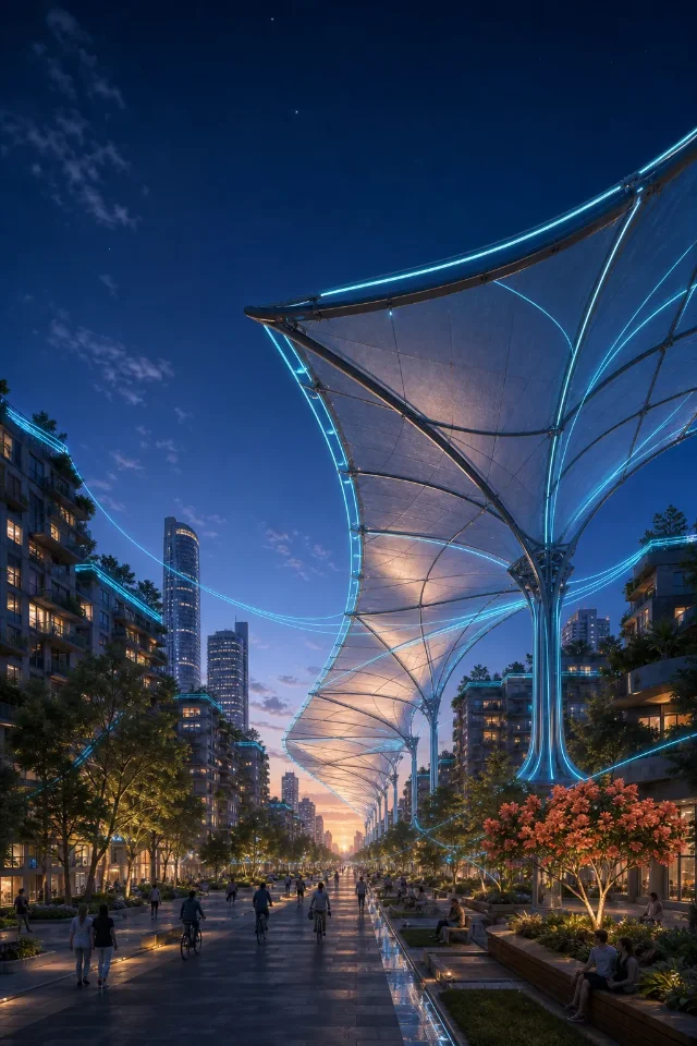 Who gets the city's shade?