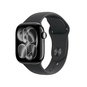 Apple Watch Series 11 Jet Black with Black Sport Band