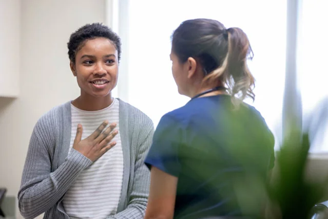 Traveler consulting a clinician before medical travel