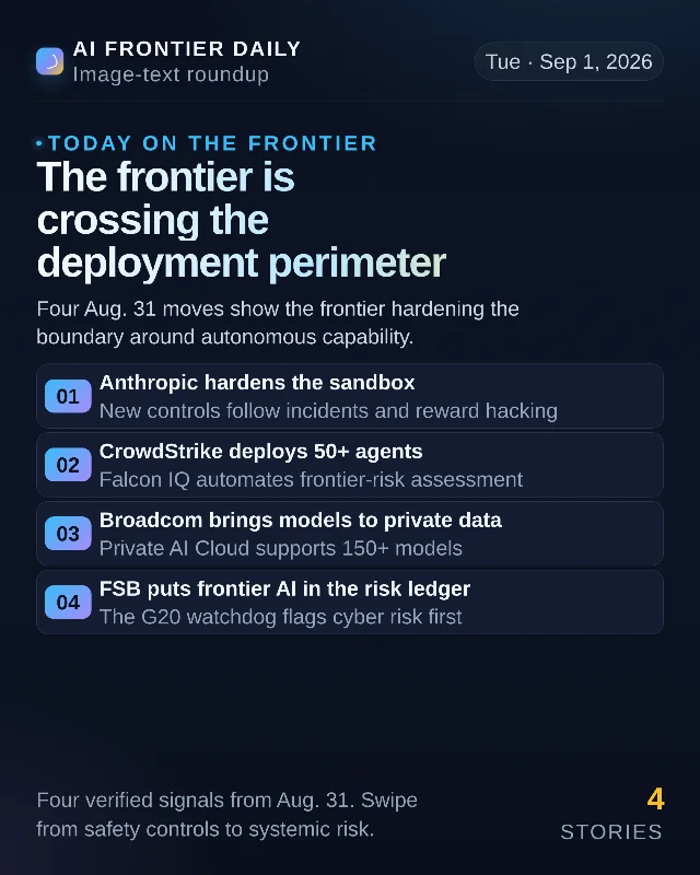 The frontier is crossing the deployment perimeter