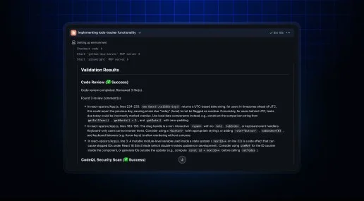 GitHub security validation for third-party coding agents screenshot